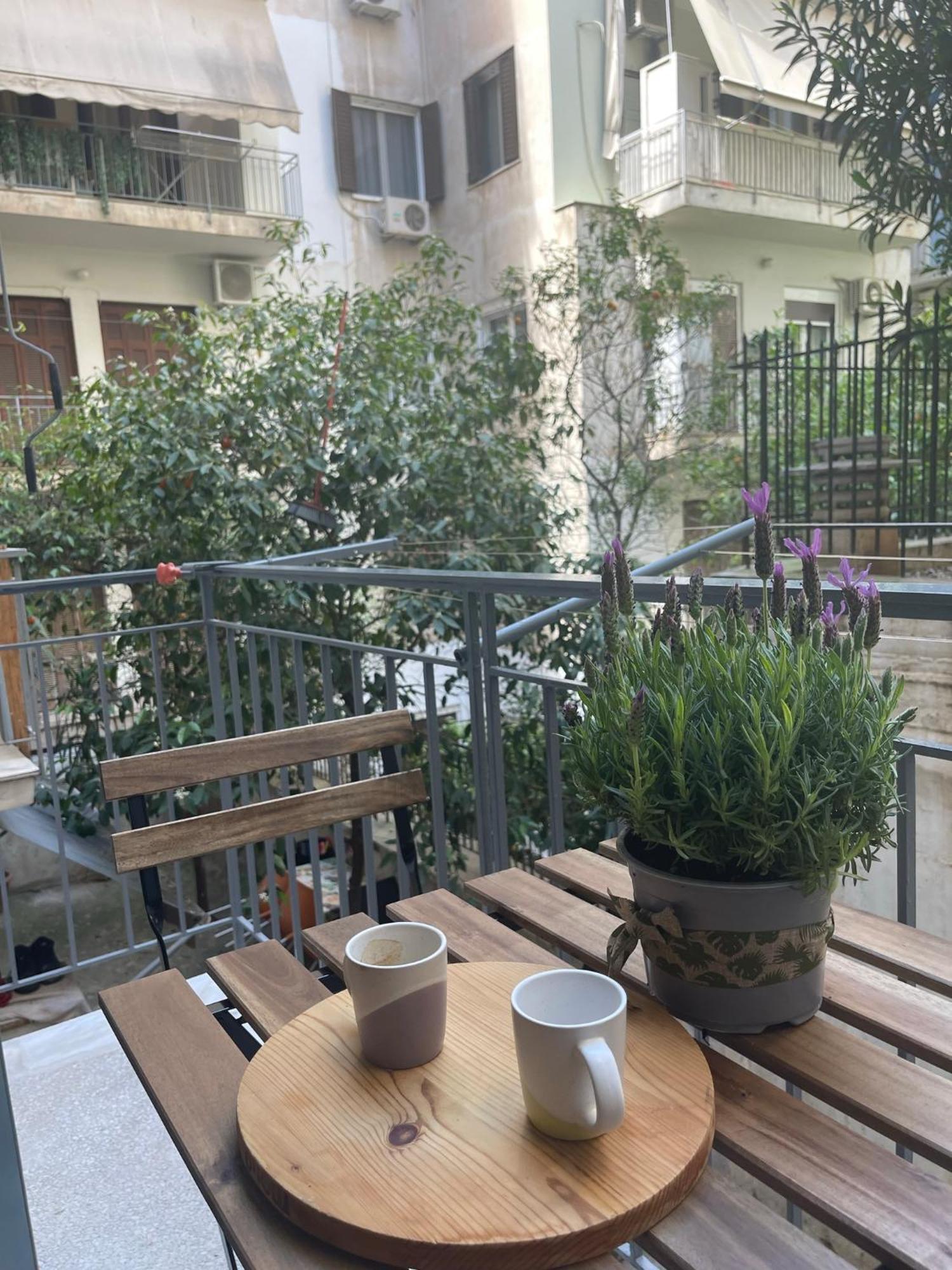 Antinoros Inn, Stylish Apartment,3' To Metro Athens Ngoại thất bức ảnh